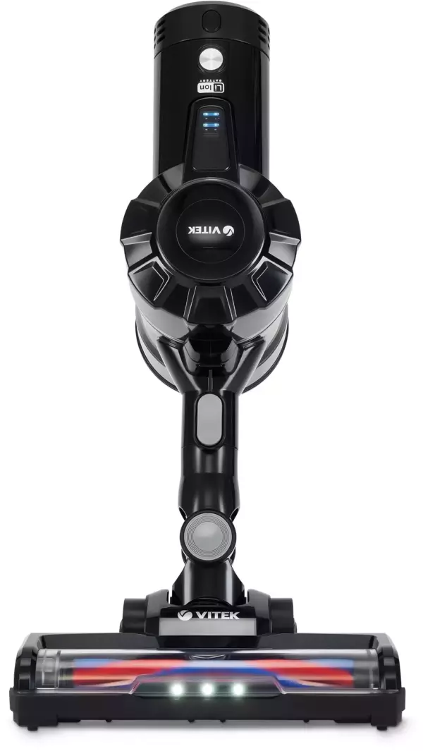 Вертикальный пылесос Vitek Starlight VT-8143 черный/серебристый