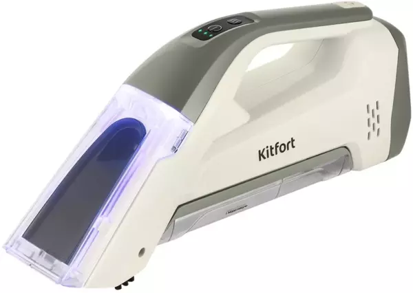 Ручной пылесос Kitfort КТ-5195 бежевый/серый