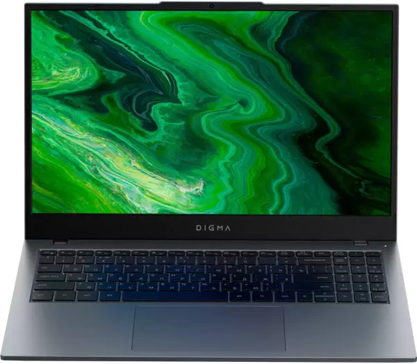 Ноутбук Digma Pro Fortis M, 15.6", IPS, AMD Ryzen 5 5600U 8ГБ, SSD 256ГБ, AMD Radeon Vega 7, серый (dn15r5-8cxw01)