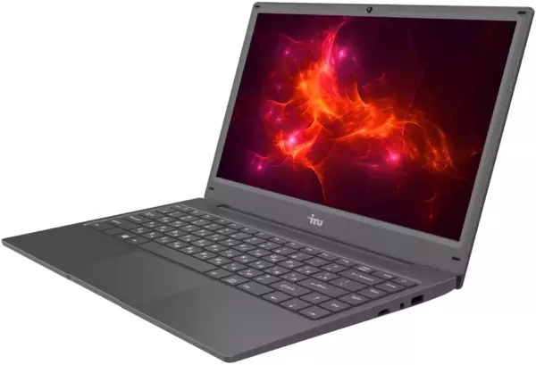 Ноутбук IRU Калибр 14TLH, 14.1", IPS, Intel Core i3 1115G4, DDR4 8ГБ, SSD 1024ГБ, Intel UHD Graphics, серый (1912669)