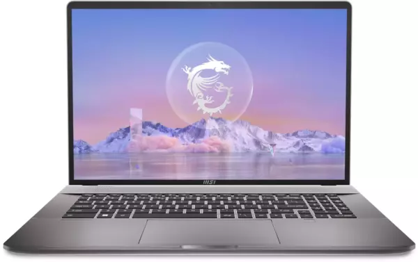 Ноутбук MSI Creator Z17 HX Studio A14VGT-267RU, 17", IPS, Intel Core i9 14900HX, DDR5 64ГБ, SSD 2048ГБ, NVIDIA GeForce RTX 4070 для ноутбуков 8ГБ, серый (9s7-17n212-267)