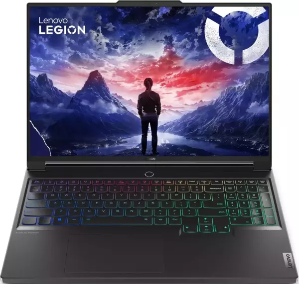 Ноутбук Lenovo Legion 7 16IRX9, 16", IPS, Intel Core i7 14700HX, DDR5 32ГБ, SSD 1024ГБ, NVIDIA GeForce RTX 4060 для ноутбуков 8ГБ, черный (83fd0044rk)