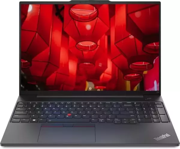 Ноутбук Lenovo ThinkPad E16 G1, 16", IPS, Intel Core i5 1335U, DDR4 8ГБ, SSD 512ГБ, Intel UHD Graphics, черный (21jn009krt)