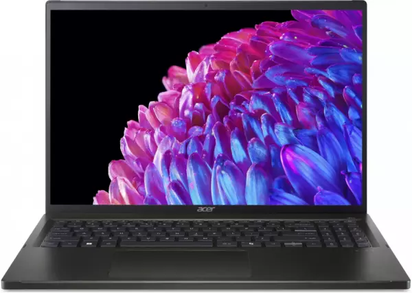 Ноутбук Acer Swift Edge SFE16-44-R2RD, 16", OLED, AMD Ryzen 7 8840U, LPDDR5 16ГБ, SSD 1024ГБ, AMD Radeon 780M, черный (nx.ktdcd.002)