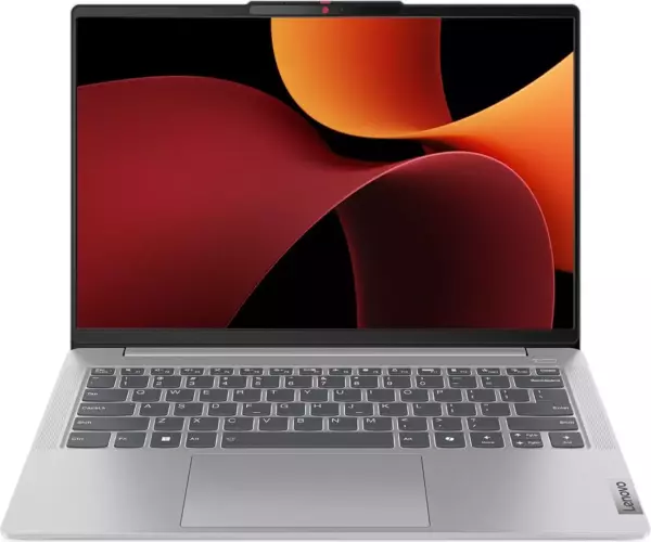 Ноутбук Lenovo IP Slim 5 14AHP9, 14", OLED, AMD Ryzen 5 8645HS, LPDDR5x 16ГБ, SSD 1024ГБ, AMD Radeon 760M, серый (83db001drk)