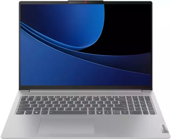 Ноутбук Lenovo IP Slim 5 16IMH9, 16", OLED, Intel Core Ultra 5 125H, LPDDR5x 16ГБ, SSD 1024ГБ, Intel Arc, св.серый (83dc004grk)