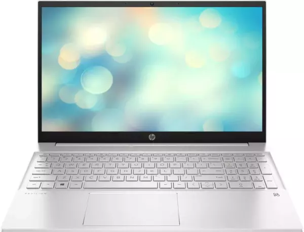 Ноутбук HP Pavilion 15-eg3040ci, 15.6", IPS, Intel Core i3 1315U, DDR4 8ГБ, SSD 512ГБ, Intel UHD Graphics, серебристый (84k37ea)