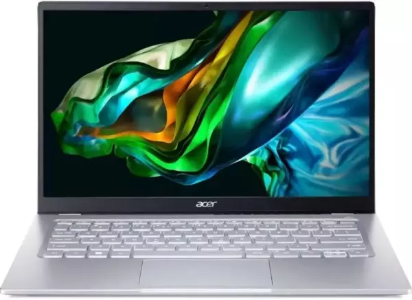 Ноутбук Acer Swift Go SFG14-41-R7EG, 14", IPS, AMD Ryzen 7 7730U, LPDDR4x 16ГБ, SSD 1024ГБ, AMD Radeon Graphics, серебристый (nx.kg3cd.002)