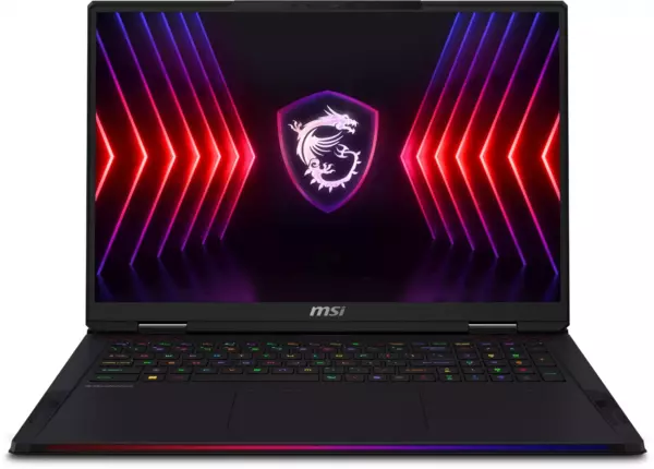 Ноутбук MSI Raider A18 HX A7VIG-026RU, 18", IPS, AMD Ryzen 9 7945HX3D, DDR5 32ГБ, SSD 2048ГБ, NVIDIA GeForce RTX 4090 для ноутбуков 16ГБ, черный (9s7-182k32-026)