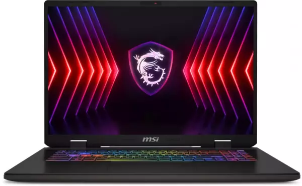 Ноутбук MSI Sword 17 HX B13VFKG-221XRU, 17", IPS, Intel Core i7 13700HX, DDR5 32ГБ, SSD 1024ГБ, NVIDIA GeForce RTX 4060 для ноутбуков 8ГБ, серый космос (9s7-17t214-221)