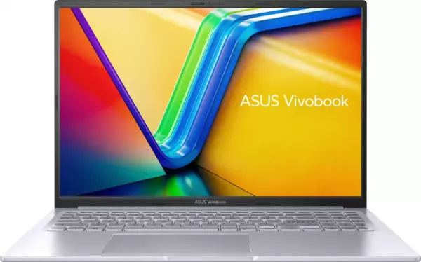 Ноутбук Asus VivoBook K3604VA-MB231, 16", IPS, Intel Core i5 1335U, DDR4 16ГБ, SSD 512ГБ, Intel Iris Xe graphics, серебристый (90nb1072-m009j0)