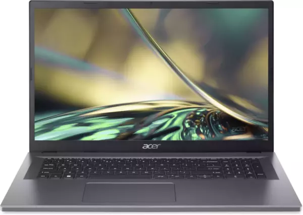 Ноутбук Acer Aspire 3 A317-55P-C454, 17.3", IPS, Intel N100, LPDDR5 8ГБ, SSD 512ГБ, Intel UHD Graphics, серебристый (nx.kdkcd.007)