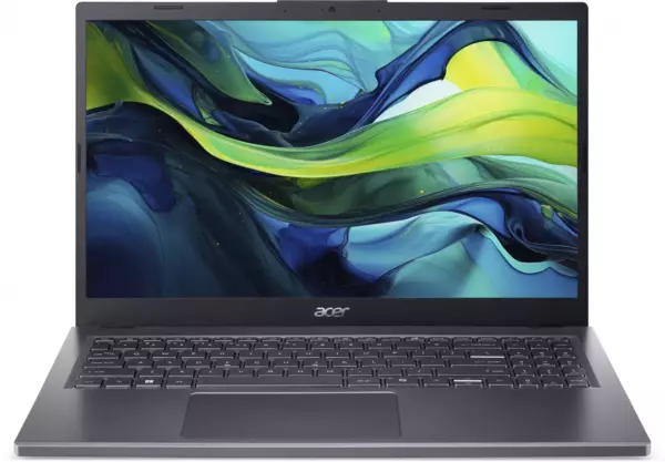 Ноутбук Acer Aspire 15 A15-51M-59MC, 15.6", IPS, Intel Core 5 120U, LPDDR5 16ГБ, SSD 1024ГБ, Intel Graphics, металлический (nx.kxscd.005)