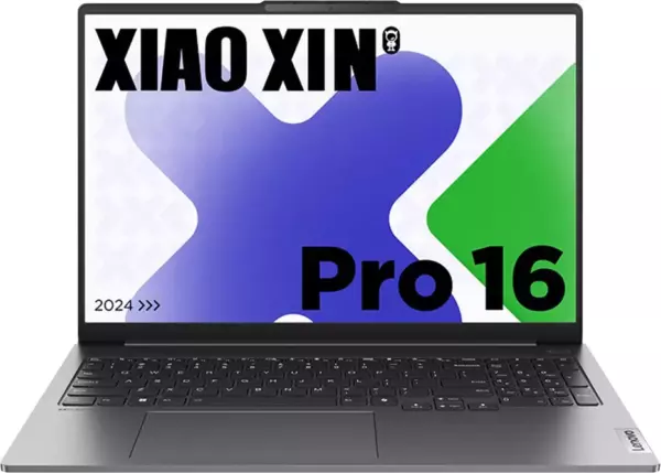 Ноутбук Lenovo Xiaoxin Pro16 IMH9, 16", IPS, Intel Core Ultra 5 125H, LPDDR5 32ГБ, SSD 1024ГБ, Intel Arc, серый