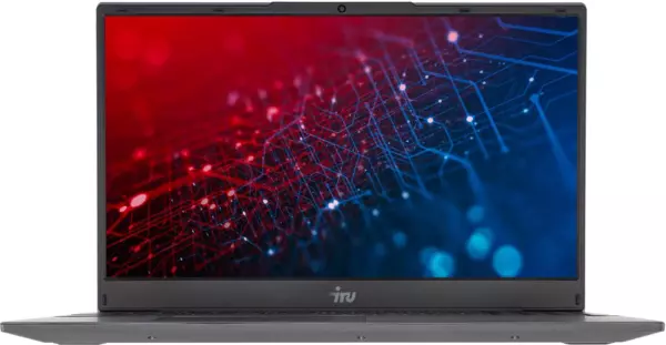 Ноутбук IRU Калибр 15PH, 15.6", IPS, AMD Ryzen 5 5500U 8ГБ, SSD 256ГБ, AMD Radeon Graphics, черный (2054000)