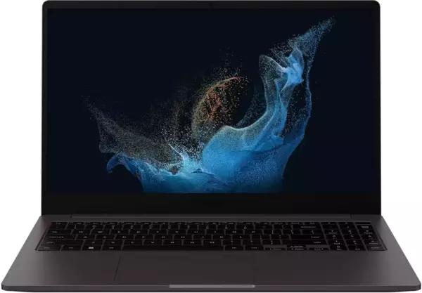 Ноутбук Samsung Galaxy Book 2 NP554, 15.6", IPS, Intel Core i7 1255U, DDR4 16ГБ, SSD 512ГБ, Intel UHD Graphics, графитовый (np554xed-ka2in)