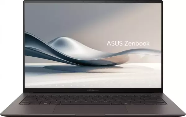 Ноутбук Asus Zenbook S UX5406SA-PV055W, 14", OLED, Intel Core Ultra 7 258V, LPDDR5x 32ГБ, SSD 1024ГБ, Intel Arc, серый (90nb14f1-m002c0)