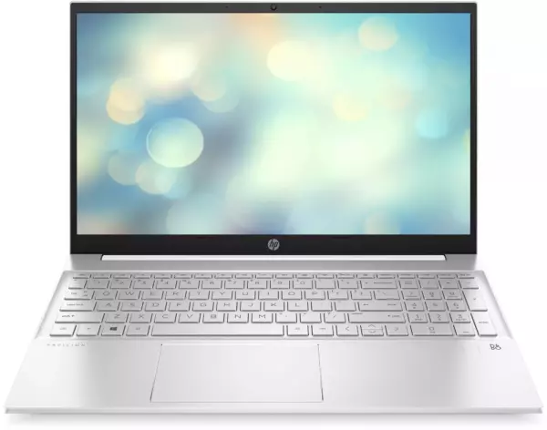 Ноутбук HP Pavilion 15-eh3037ci, 15.6", IPS, AMD Ryzen 5 7530U, DDR4 16ГБ, SSD 512ГБ, AMD Radeon Graphics, белый (84j93ea)
