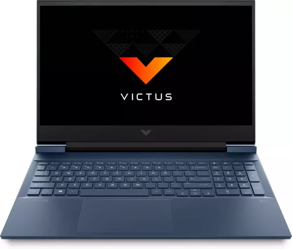 Ноутбук HP Victus 16-r1075ci, 16.1", IPS, Intel Core i5 14450HX, DDR5 16ГБ, SSD 1024ГБ, NVIDIA GeForce RTX 4060 для ноутбуков 8ГБ, синий (a74lyea)