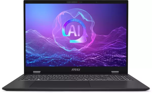 Ноутбук MSI Prestige 16 AI+ Evo B2VMG-032RU, 16", OLED, Intel Core Ultra 9 288V, LPDDR5x 32ГБ, SSD 1024ГБ, Intel Arc 140V, серый (9s7-15a341-032)