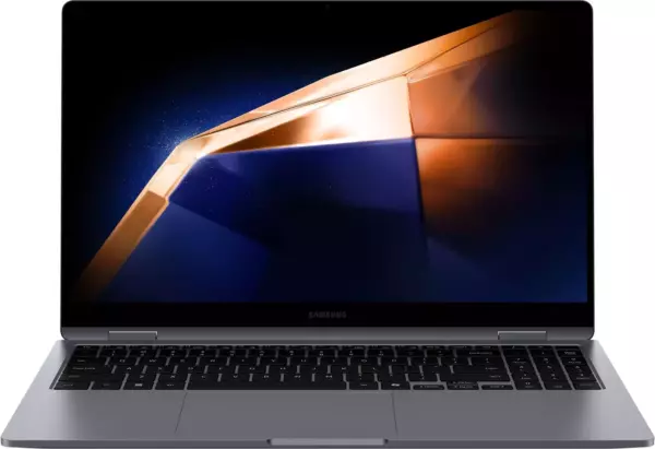 Ноутбук Samsung Galaxy Book 4 NP750, 15.6", OLED, Intel Core 7 150U, LPDDR5 16ГБ, SSD 512ГБ, Intel Graphics, серый (np750qgk-lg2in)