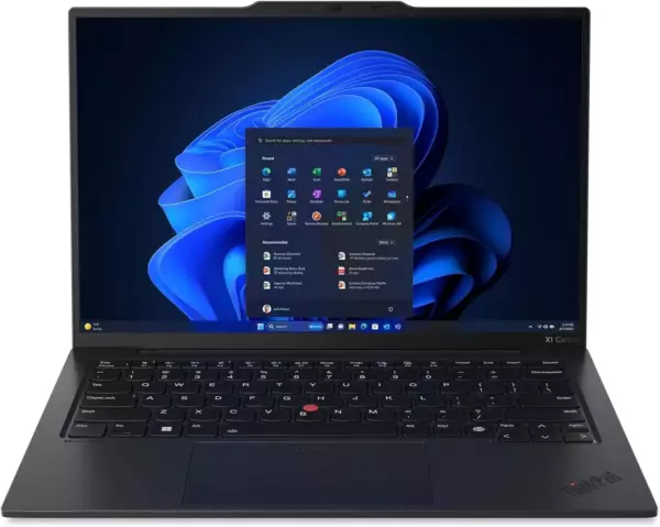 Ноутбук Lenovo ThinkPad X1 Carbon G12, 14", IPS, Intel Core Ultra 7 155U, LPDDR5x 16ГБ, SSD 512ГБ, Intel Graphics, черный (21kdsg8e00)
