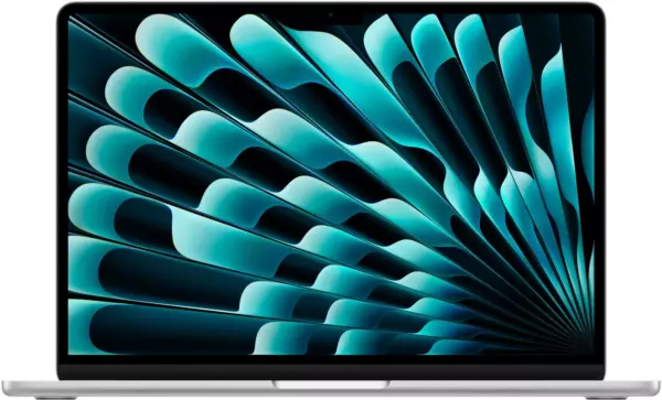 Ноутбук Apple MacBook Air A3113, 13.6", IPS, Apple M3 8 core 16ГБ, SSD 256ГБ, серебристый (mc8h4ll/a)