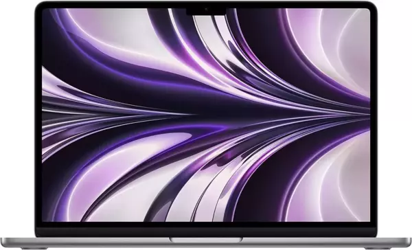 Ноутбук Apple MacBook Air A2681, 13.6", IPS, Apple M2 8 core 16ГБ, SSD 256ГБ, серый космос (mc7u4zp/a)