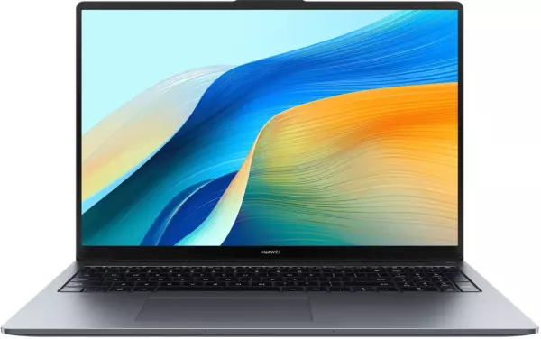 Ноутбук Huawei MateBook D MCLF-X, 16", IPS, Intel Core i5 12450H, LPDDR4x 8ГБ, SSD 512ГБ, Intel UHD Graphics, серый космос (53013ydj)