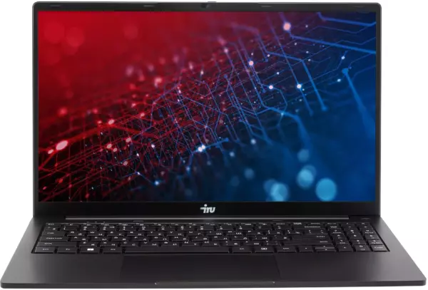 Ноутбук IRU Strato 15ALI, 15.6", IPS, Intel Core i5 1235U 16ГБ, SSD 256ГБ, Intel Iris Xe graphics, черный (2084723)