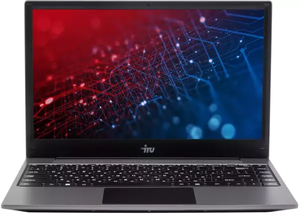 Ноутбук IRU Tactio 14RLH, 14", IPS, AMD Ryzen 5 7430U 16ГБ, SSD 256ГБ, AMD Radeon Graphics, серый (2084810)