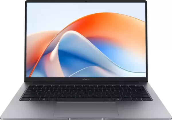 Ноутбук Honor MagicBook X14 Plus 2025 FermiB-5611, 14", IPS, Intel Core 5 220H, LPDDR4x 16ГБ, SSD 1024ГБ, Intel Iris Xe graphics, серый космос (5301alwa)