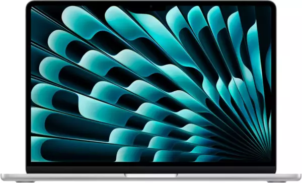 Ноутбук Apple MacBook Air A3240, 13.6", IPS, Apple M4 10 core 16ГБ, SSD 256ГБ, серебристый (mw0w3hn/a)