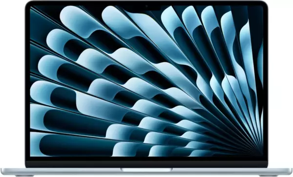 Ноутбук Apple MacBook Air A3240, 13.6", IPS, Apple M4 10 core 16ГБ, SSD 512ГБ, голубой (mc6u4hn/a)