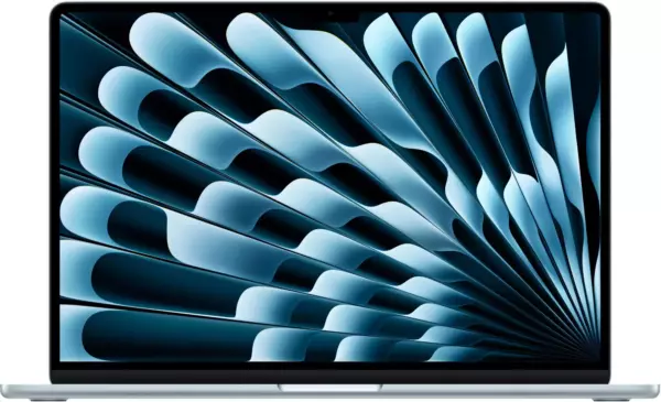 Ноутбук Apple MacBook Air A3241, 15.3", IPS, Apple M4 10 core 16ГБ, SSD 256ГБ, голубой (mc7a4hn/a)