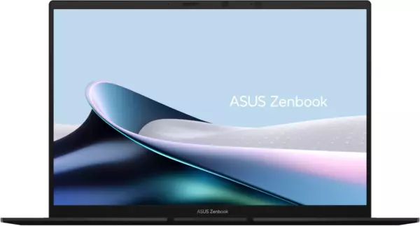 Ноутбук Asus Zenbook UM3406KA-QD180, 14", OLED, AMD Ryzen AI 5 340, LPDDR5x 16ГБ, SSD 1024ГБ, AMD Radeon 840M, черный (90nb14u1-m00ak0)