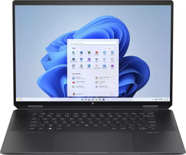 Ноутбук HP Spectre x360 16-aa0003ci, 16", IPS, Intel Core Ultra 7 155H, LPDDR5x 16ГБ, SSD 512ГБ, Intel Arc, черный (a74lrea)