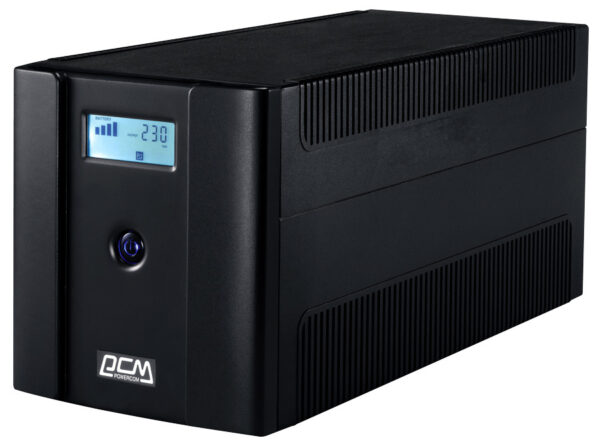 Блок бесперебойного питания Powercom Raptor RPT-2000AP LCD Black