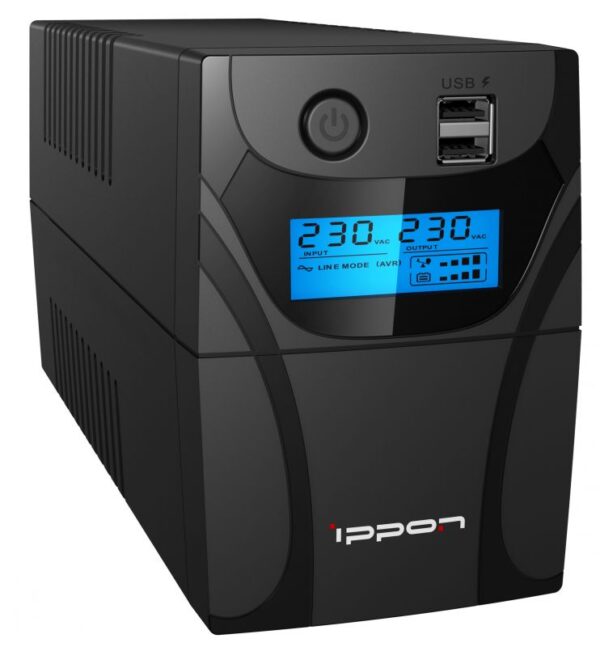 Блок бесперебойного питания Ippon Back Power Pro II Euro 650 Black